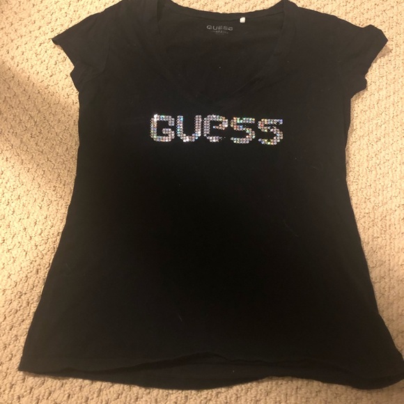 Black Guess top - Picture 1 of 2